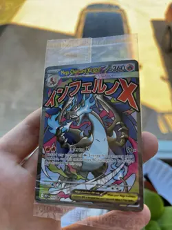 Pokemon Mega Charizard X ex 023 Me: Mega Evolution Promo Holo bundle- SEALED - Image 1
