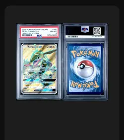 2018 Pokemon Celestial Storm Rayquaza GX Full Art #160 PSA 8 NM-MT - Image 3