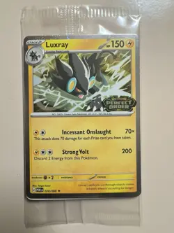 ⚡ Pokemon Luxray Perfect Order Best Buy Stamped Promo Sealed! 028/088 - Image 1