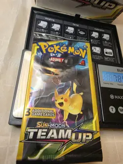 🔥 Pokemon Booster Pack ⭐ HEAVY🪨Team Up ⭐ Zekrom & Pikachu 🔥Sealed - Image 5