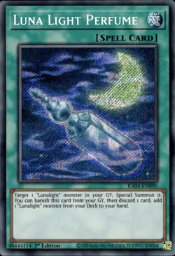 Luna Light Perfume - Secret Rare 1st Edition RA04-EN090 - NM - YuGiOh - Image 1