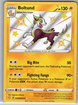 Boltund SV040/SV122 Shining Fates: Shiny Vault - Pokemon Card - NM - Image 1