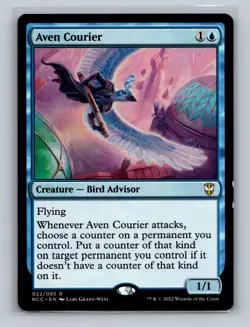 Aven Courier - Commander Sets #022/093 MTG Magic The Gathering LP-MP - Image 1