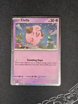 Cleffa SVP095 Promo Holo Near Mint Pokemon Card - Image 1
