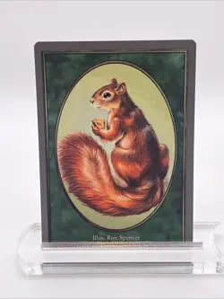 Squirrel Unglued Token 1998 Near Mint Never Played Magic The Gathering Mtg - Image 1