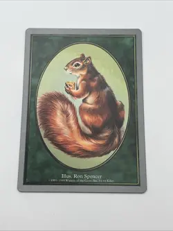 Squirrel Unglued Token 1998 Near Mint Never Played Magic The Gathering Mtg - Image 5