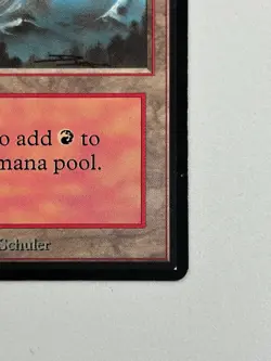 Mountain (B) - Beta Edition 1993 - MTG card [LP] - Image 4