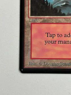 Mountain (B) - Beta Edition 1993 - MTG card [LP] - Image 5