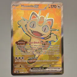 Meowth EX Pokemon Card POR 107/088 Holo Basic Nintendo GAME FREAK English - Image 1