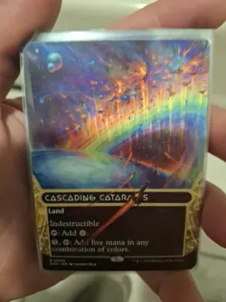 MTG Cascading Cataracts Full Art Edge Of Eternities N.M - Image 2