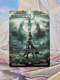 Benedikta Harman (Ishai, Ojutai Dragonspeaker Reprint) 0053 MTG Final Fantasy NM - Image 1