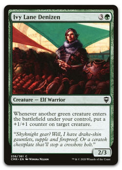 LP Ivy Lane Denizen #236 Commander Legends CMR Magic MTG - Image 1