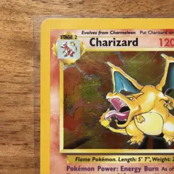 Charizard Holo Rare 1999 4/ 102 Base Set Unlimited Pokemon TCG LP/MP - Image 2