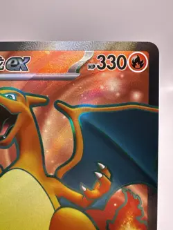 Chinese Charizard ex 175/151 SR 151C Full Art Pokemon Card TCG - Image 3