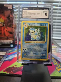 Pokemon English Blastoise 003/034 Trading Card Game Classic Holo - Image 2