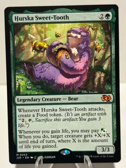 Hurska Sweet-Tooth (Anime) 53 M Foundations Jumpstart NM MTG - Image 1