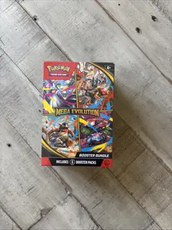 Pokemon TCG: Mega Evolution Factory Sealed Booster Bundle Box - Image 1