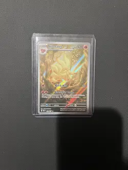 Pokemon TCG Ninetales 199/197 Obsidian Flames Full Art Illustration Secret Rare - Image 1