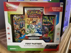 Pokemon TCG First Partner Illustration Collection Series 1 Sealed - Image 1
