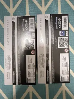 Lot Of 2 Pokemon Prismatic Evolutions Elite Trainer Box ETB NEW | (Rip in boxes) - Image 3