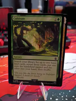 MTG - Cultivate - WHO Regular Rare NM - Image 1