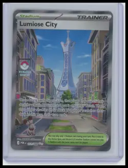 Pokemon LUMIOSE CITY 111/088 - Perfect Order - RARE FULL ART - MINT - Image 1