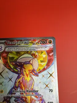 Toxtricity EX Pokemon Paradox Rift 227/182 Ultra Rare Full Art Holo SV NM - Image 4