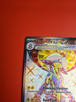 Toxtricity EX Pokemon Paradox Rift 227/182 Ultra Rare Full Art Holo SV NM - Image 5