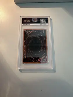 Konami Blue-Eyes White Dragon Ghost Rare 1st Edition PSA 8 GFP2-EN175 Yu-Gi-Oh! - Image 2