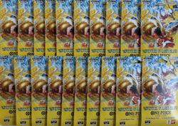 One Piece (OP15) Adventure on Kami's Island Sleeved Booster Packs Lot Of 20 - Image 1