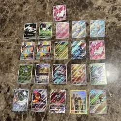 21-Card Authentic English Pokemon Full Art Lot NM/M. Various Sets Gorgeous! - Image 1