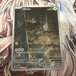 Blitzle 195/182 Paradox Rift Pokemon Card Full Art Illustration NM Condition - Image 1