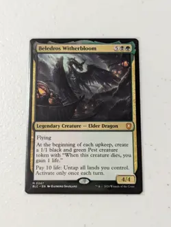 MTG Beledros Witherbloom - Commander: Bloomburrow NM - Image 1