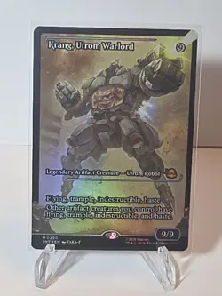 MTG Krang, Utrom Warlord MYTHIC (Showcase) (Foil) 0290 TMNT Teenage Mutant NM - Image 1