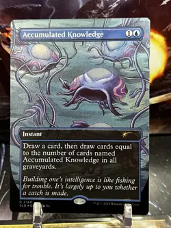 MTG | Accumulated Knowledge ✨FOIL✨ [Secret Lair Dandan] - Image 1