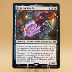 Krang & Shredder | 153 | Rare | Regular | TMNT | Store Promo Eligible - Image 1