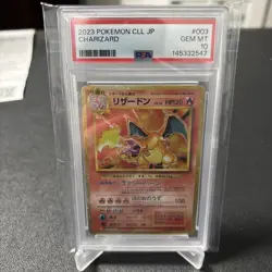 PSA 10 Charizard 003/032 Classic Collection 2023 Japanese - Image 1