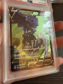 Corviknight V TG18/TG30 Full Art 2022 Pokemon Silver Tempest PSA 10 Gem Mint - Image 4