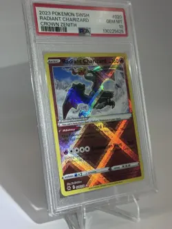 PSA 10 2023 Pokemon Crown Zenith Radiant Charizard #20 - Image 2