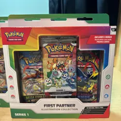 Pokemon TCG First Partner Illustration Collection Series 1 Sealed Case (6) - Image 4
