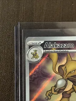 Pokemon TCG - Alakazam 009 Black Star Promo - Mega Evolution - Image 3