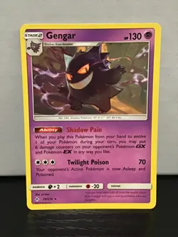 Gengar 70/214 Pokemon Unbroken Bonds Rare - Image 1