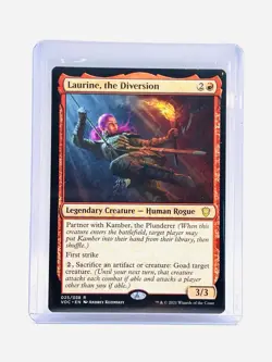 MTG, Laurine, the Diversion Commander: Innistrad: Crimson Vow Regular, MT/NM - Image 1