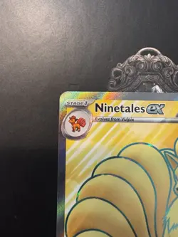 Ninetales EX 186/165 Ultra Rare Full Art Scarlet & Violet Pokemon 151 English - Image 4