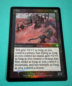 Foil - Tek - Invasion - MTG - Magic the Gathering - Foil - Image 1