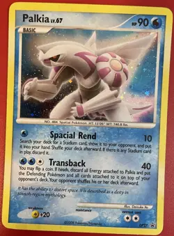 Pokemon Palkia DP27 - Diamond & Pearl Black Star Promo Holo - Image 1