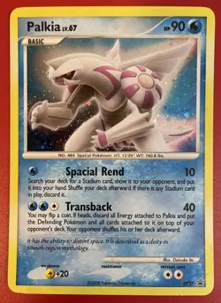 Pokemon Palkia DP27 - Diamond & Pearl Black Star Promo Holo - Image 3