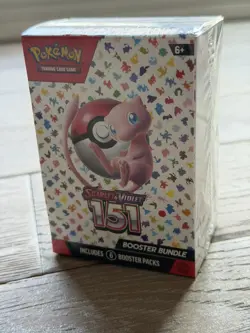 Pokemon TCG: Scarlet & Violet 151 Booster Bundle Box New Factory Sealed 6 Packs - Image 1
