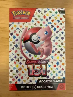 Pokemon TCG Scarlet & Violet 151 Booster Bundle - NEW & SEALED - 6 Packs - Image 1
