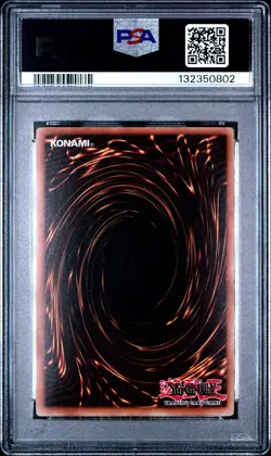 2003 YU-GI-OH! STARTER DECK: JOEY #001 RED-EYES B. DRAGON PSA 5 - Image 2